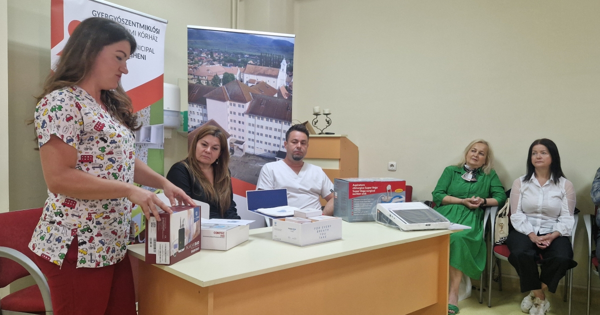 Korszerű orvosi műszerek a gyermekosztálynak