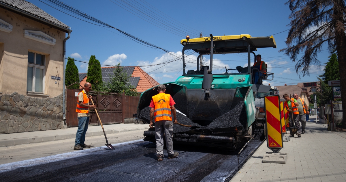 Nem áll meg a munka Székelyudvarhelyen