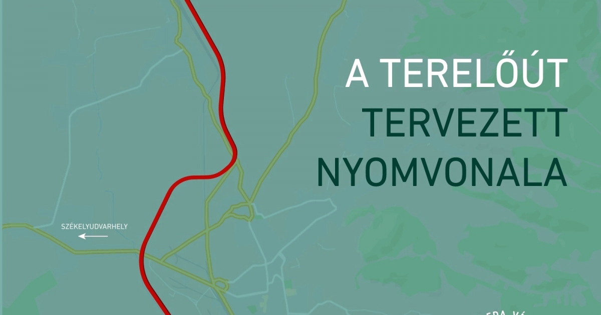 Készül Csíkszereda terelőútjának előtanulmánya