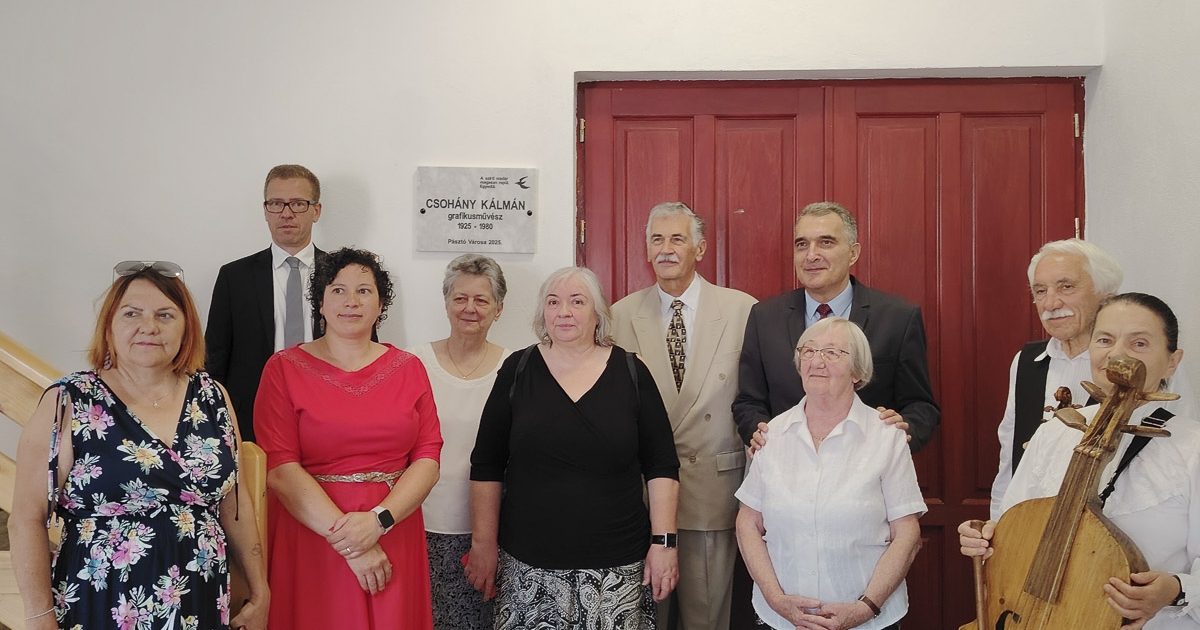 Csohány Kálmán emlékét éltetik