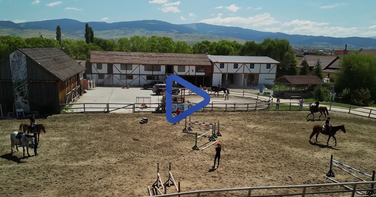 A gyergyóremetei Lovasklubban a modern megoldások is otthonra találtak