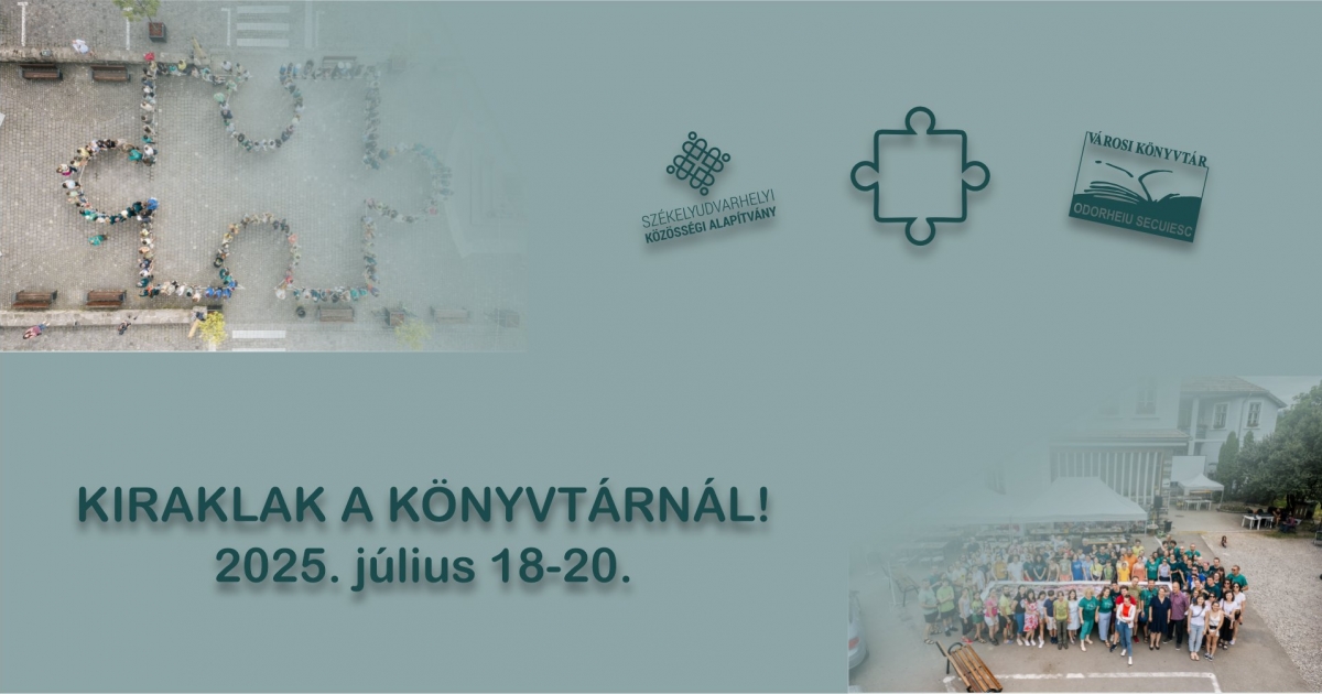 Kiraklak a könyvtárnál!