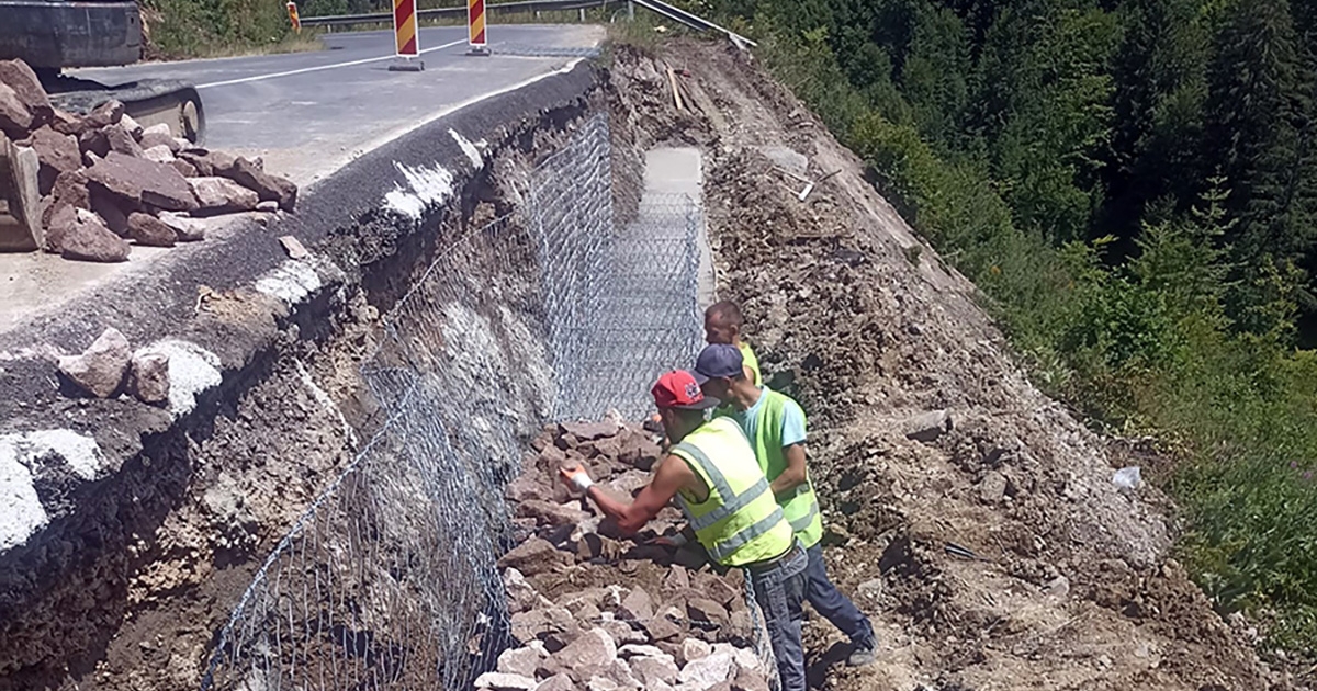 Javítják a Nyergestetőn átvezető utat