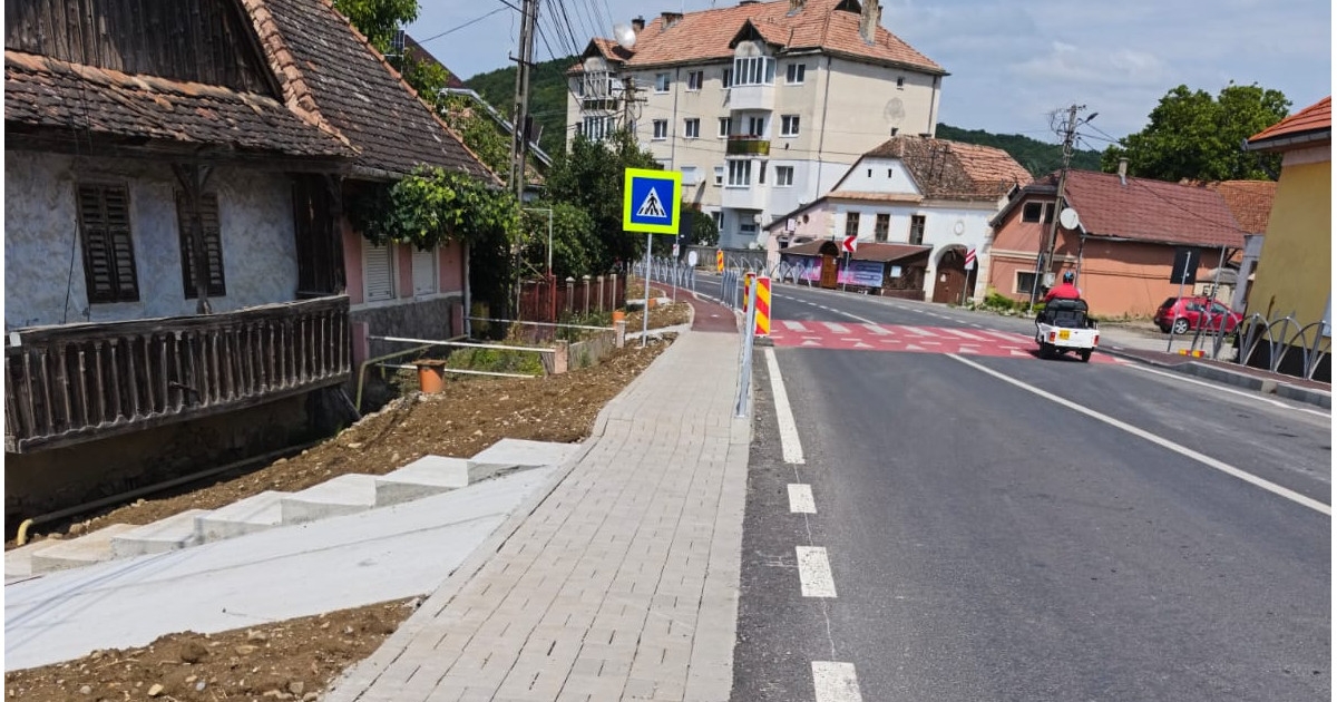 Hamarosan befejezik a megyei út felújítását Székelyudvarhely és Székelykeresztúr között