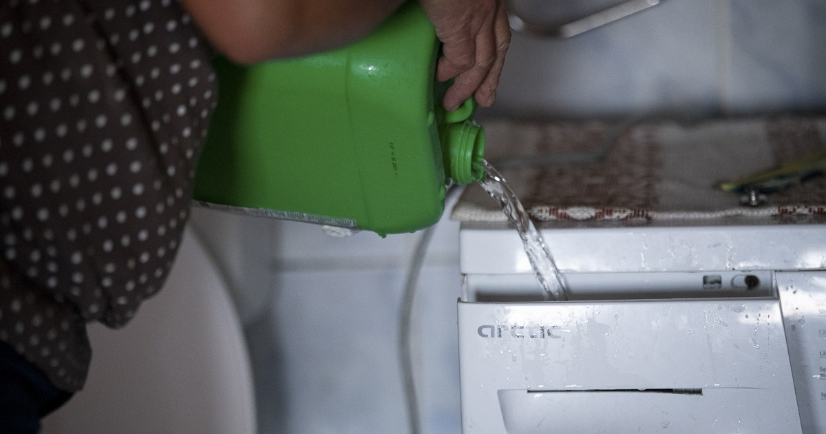 Mikor mosakodni sincs elég víz…