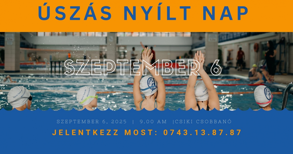 Nyílt úszásnap a Sprint Teammel
