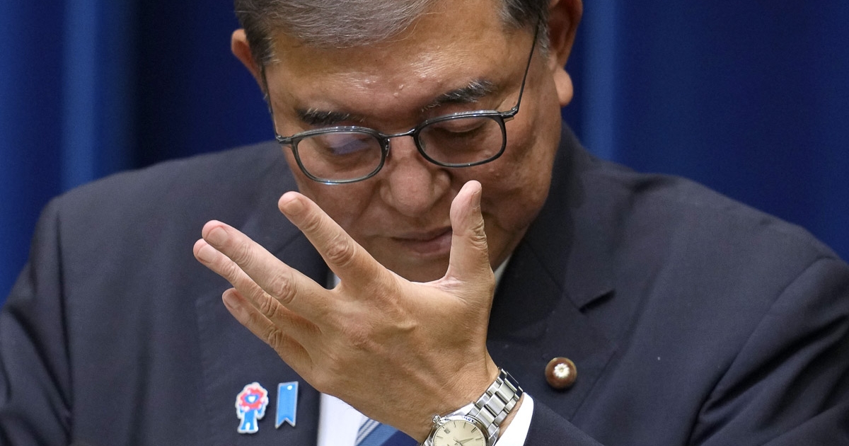 Távozó japán kormányfő