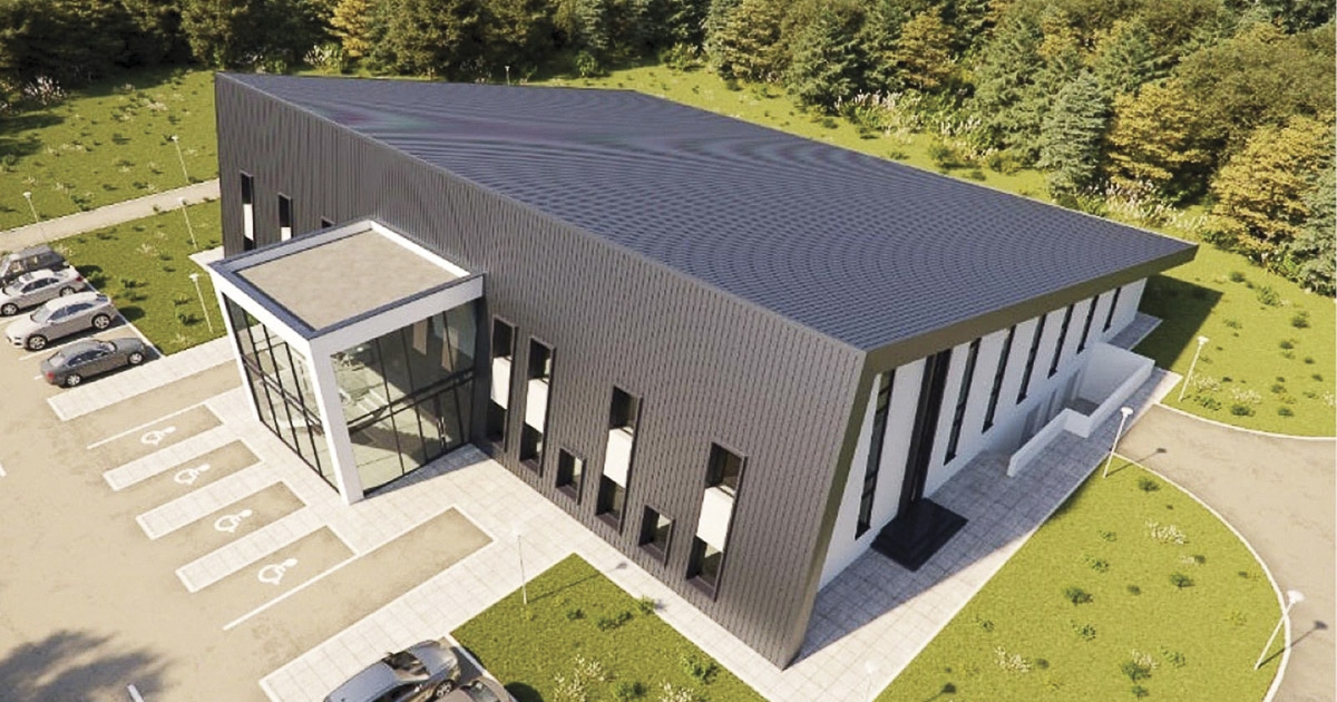 Evickél az uszoda építése