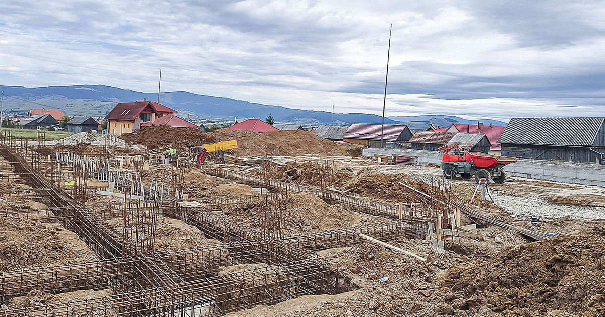 Épül az új bölcsőde Gyergyóremetén