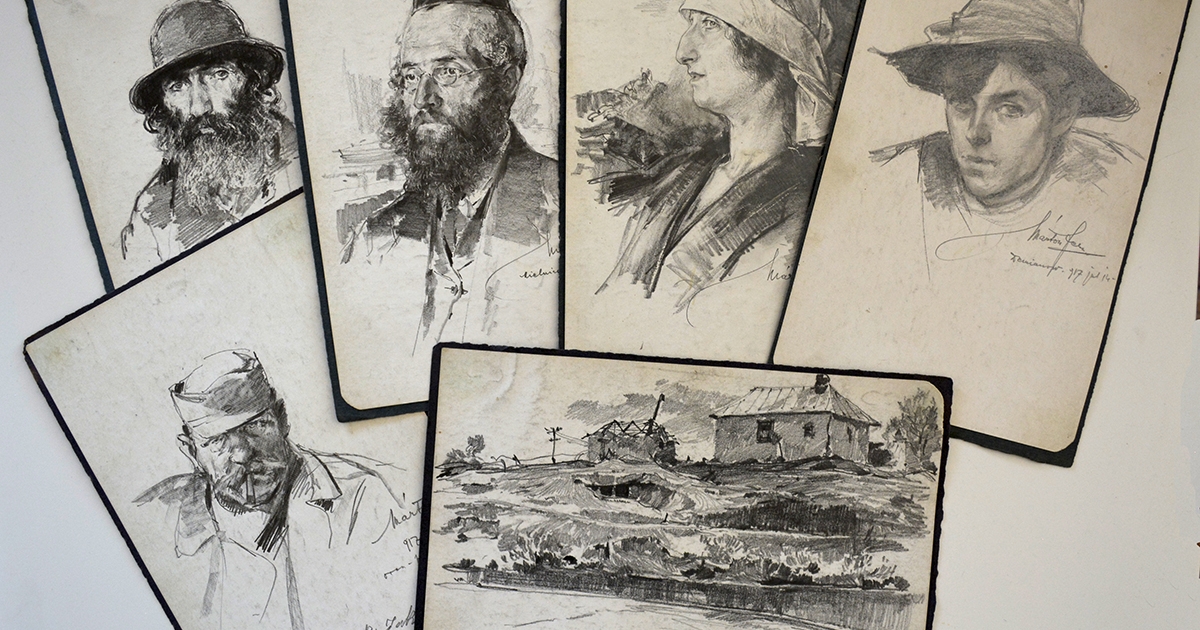 Csíkszentgyörgytől Galíciáig: a hadifestő emlékei