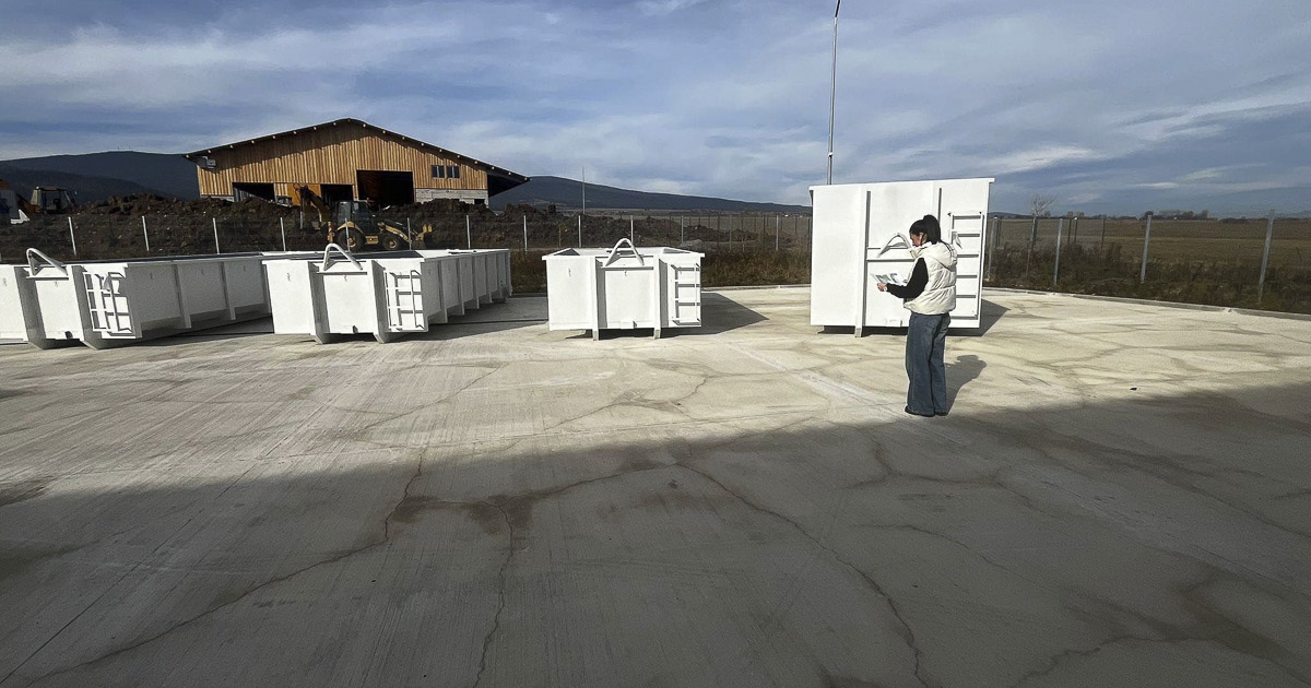 Érkeznek a konténerek a lakossági hulladékudvarokba