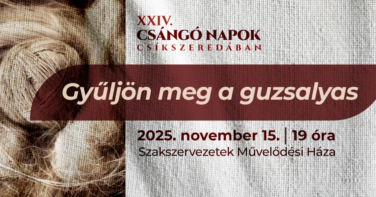 Előadás Csíkszeredában