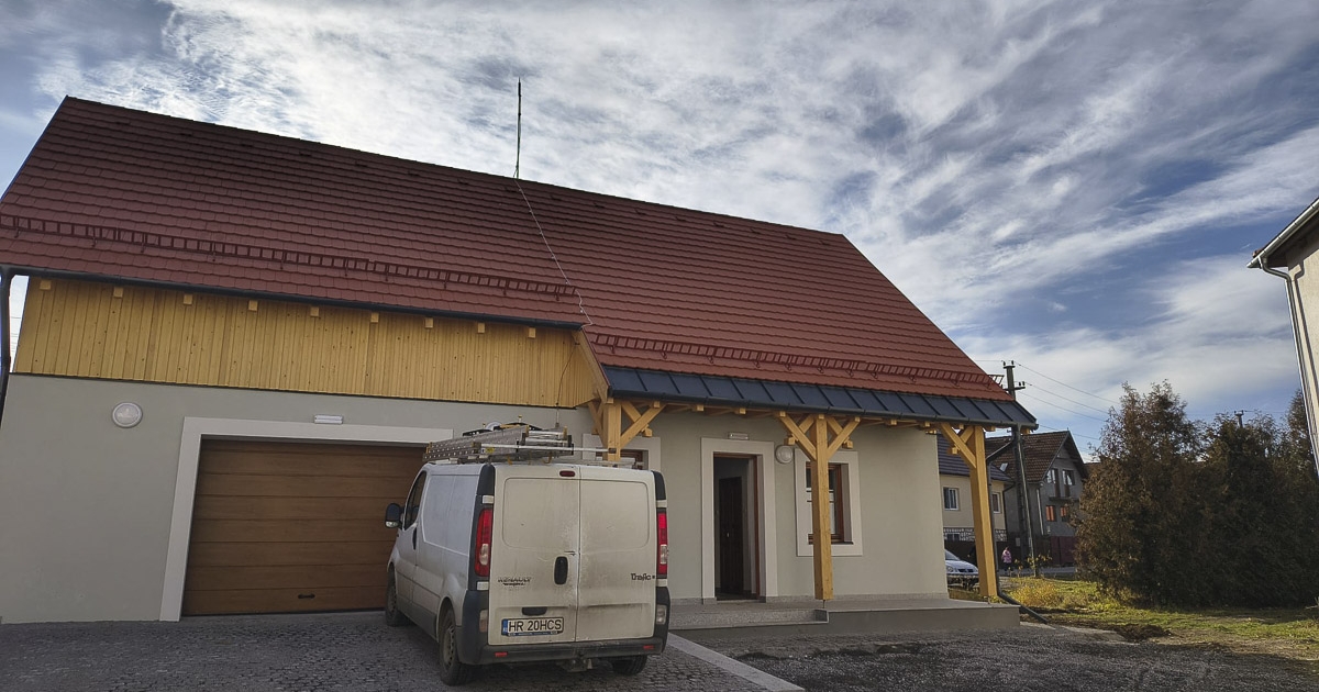 Tájba illő épület a nagy múltú alakulatnak