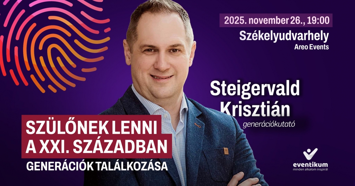 Steigervald Krisztián Székelyudvarhelyen