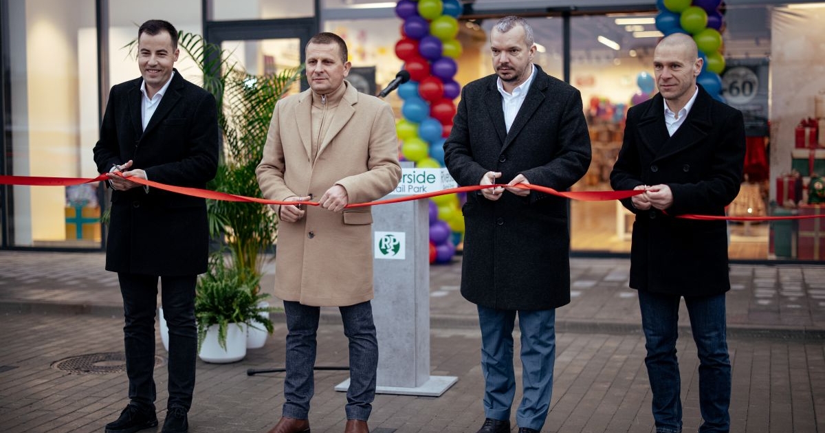 Megnyílt a Riverside Retail Park