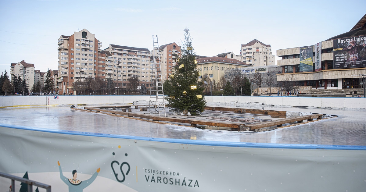 Megnyílik a szabadtéri korcsolyapálya