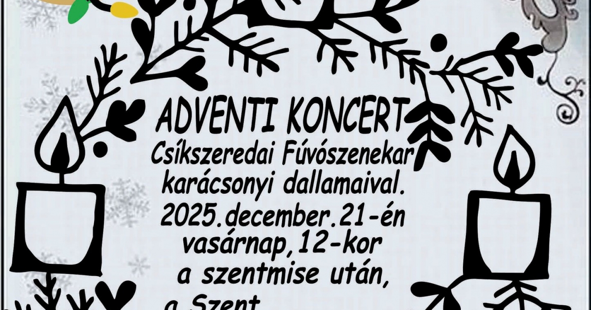 Adventi koncert Csíkszeredában