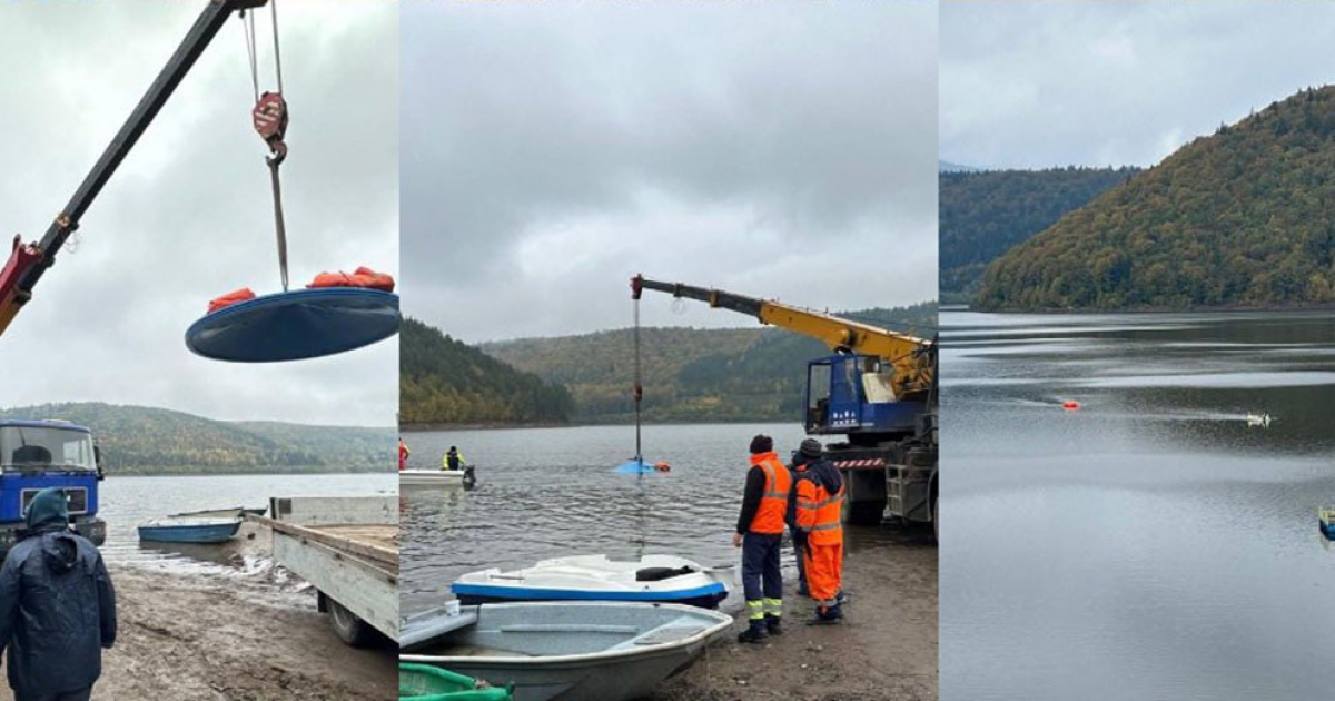 Megjavították a zeteváraljai víztározó zsilipjét