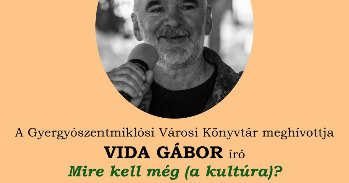 Vida Gábor előadása