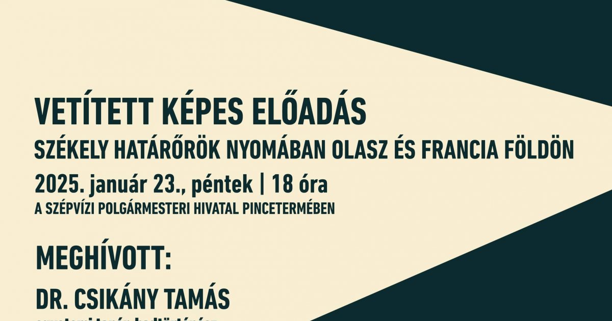 Dr. Csikány Tamás előadása