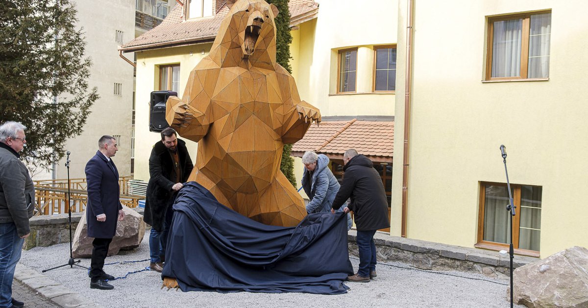 Az utcán „találkozni” a medvével