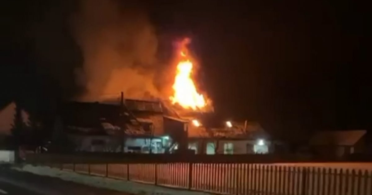 Tűz ütött ki egy pékségben Gyimesfelsőlokon