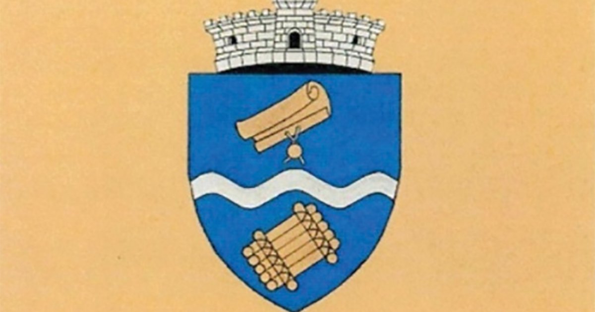 Hivatalos Gyergyóújfalu zászlaja