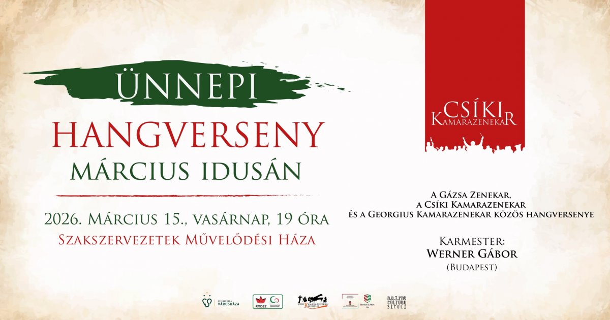 Ünnepi hangverseny március idusán