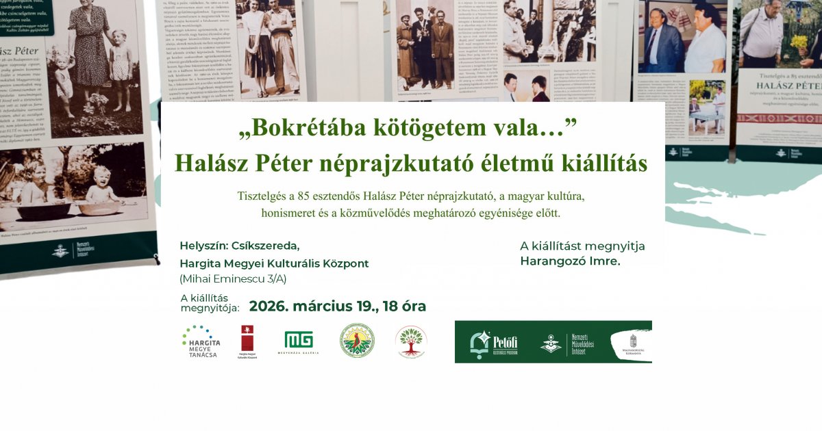 Életmű-kiállítás Csíkszeredában