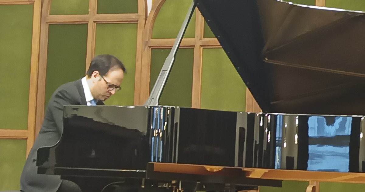 Csabay Domonkos a Régi Zeneakadémián