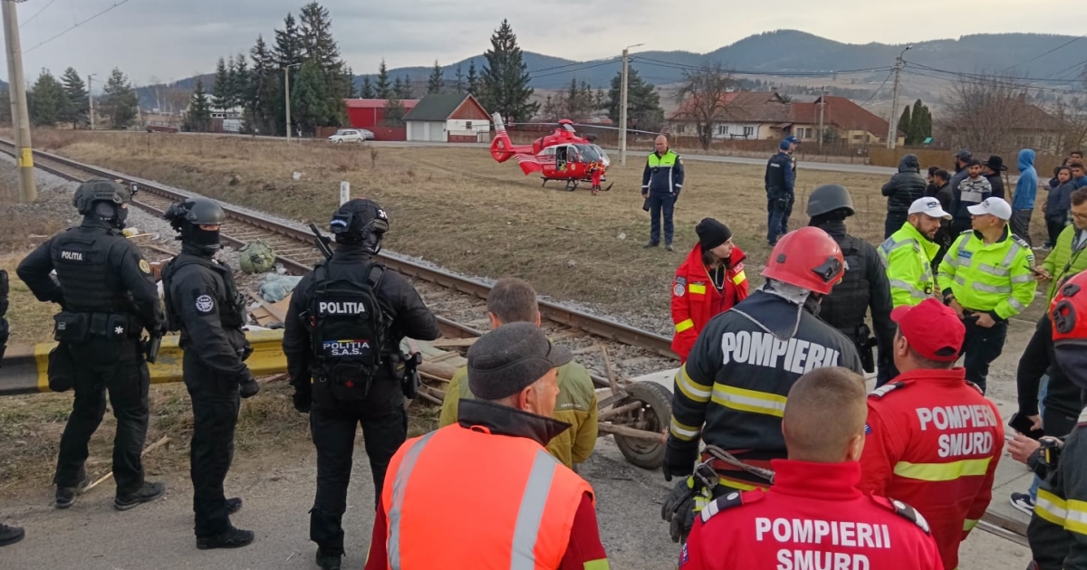 Tragikus vonatbaleset történt Csíkszeredában – VIDEÓVAL