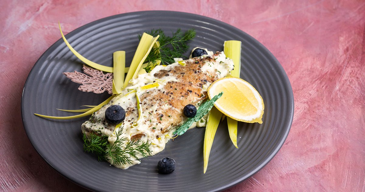 Tejszínes-pórés pisztrángfilé