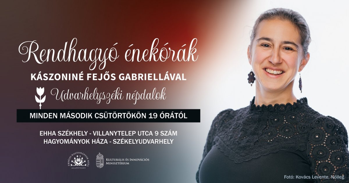 Rendhagyó énekóra Székelyudvarhelyen