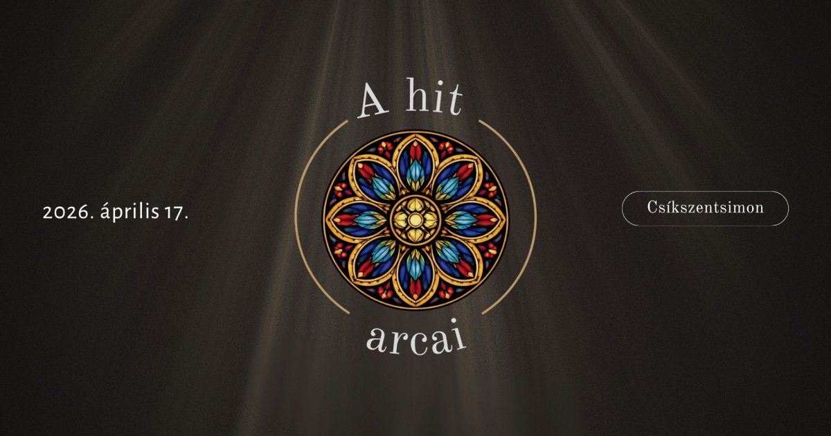 Kiállításmegnyitó és ősbemutató: A hit arcai