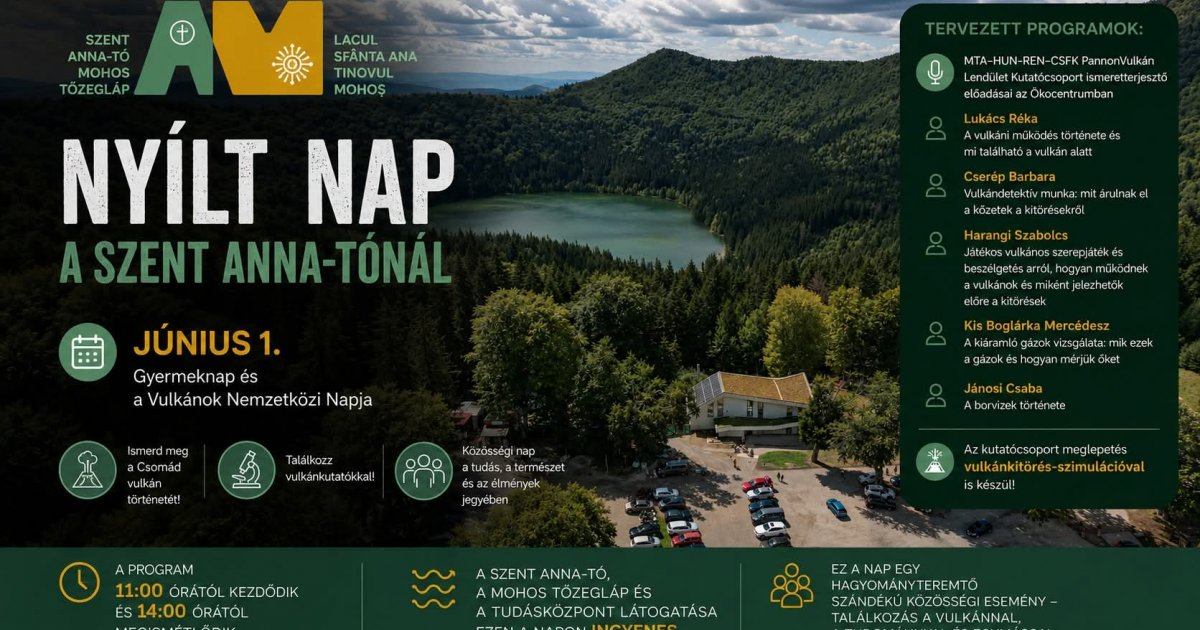 Nyílt nap a Szent Anna-tónál