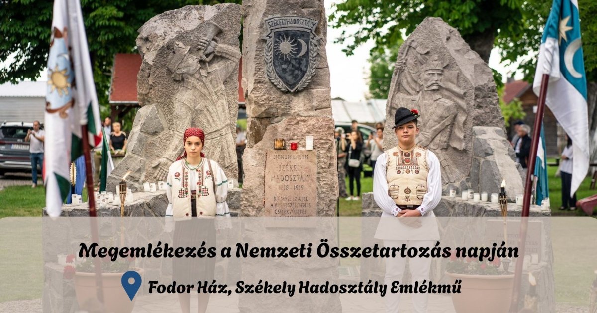 Megemlékezés a Nemzeti Összetartozás napján
