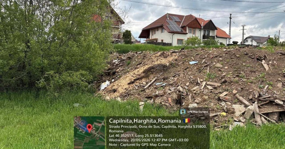 3000 lej bírság bontásból származó hulladék miatt
