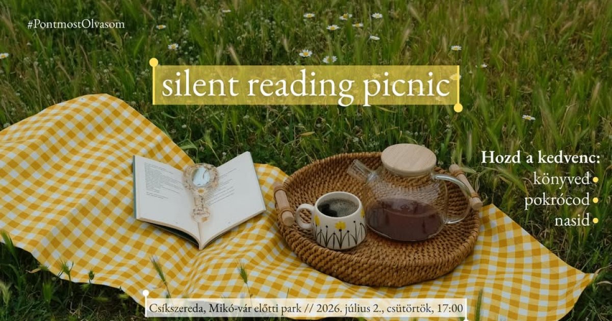 Silent reading picnic