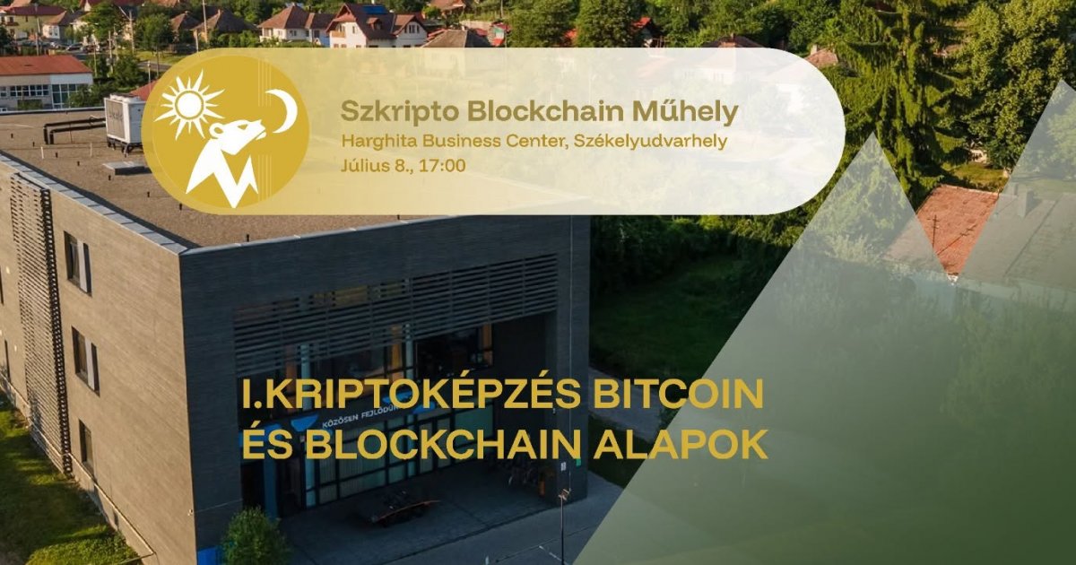 Kriptoképzés Székelyudvarhelyen
