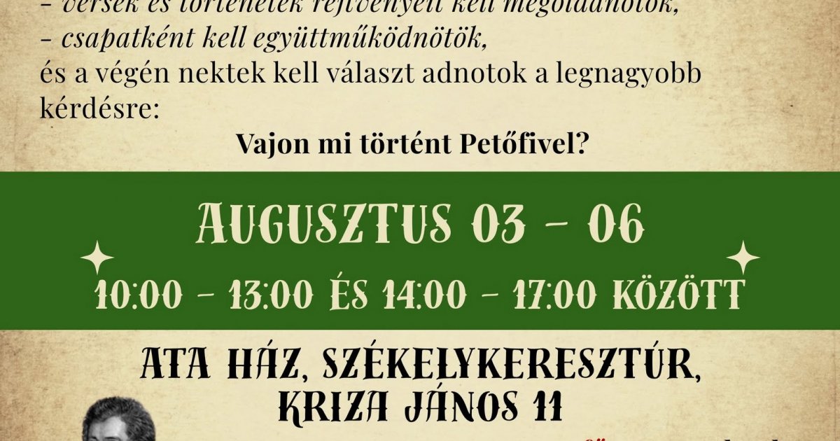 Irodalmi kiszabaduló szoba