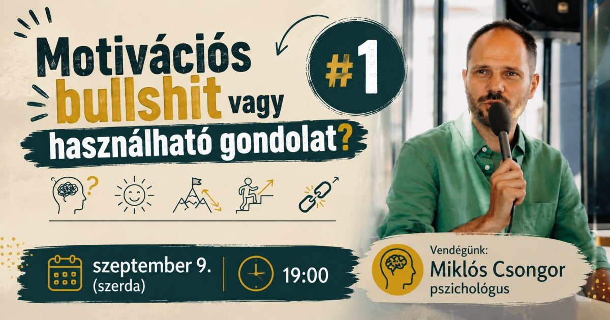 Miklós Csongor a Társalgó Klubban