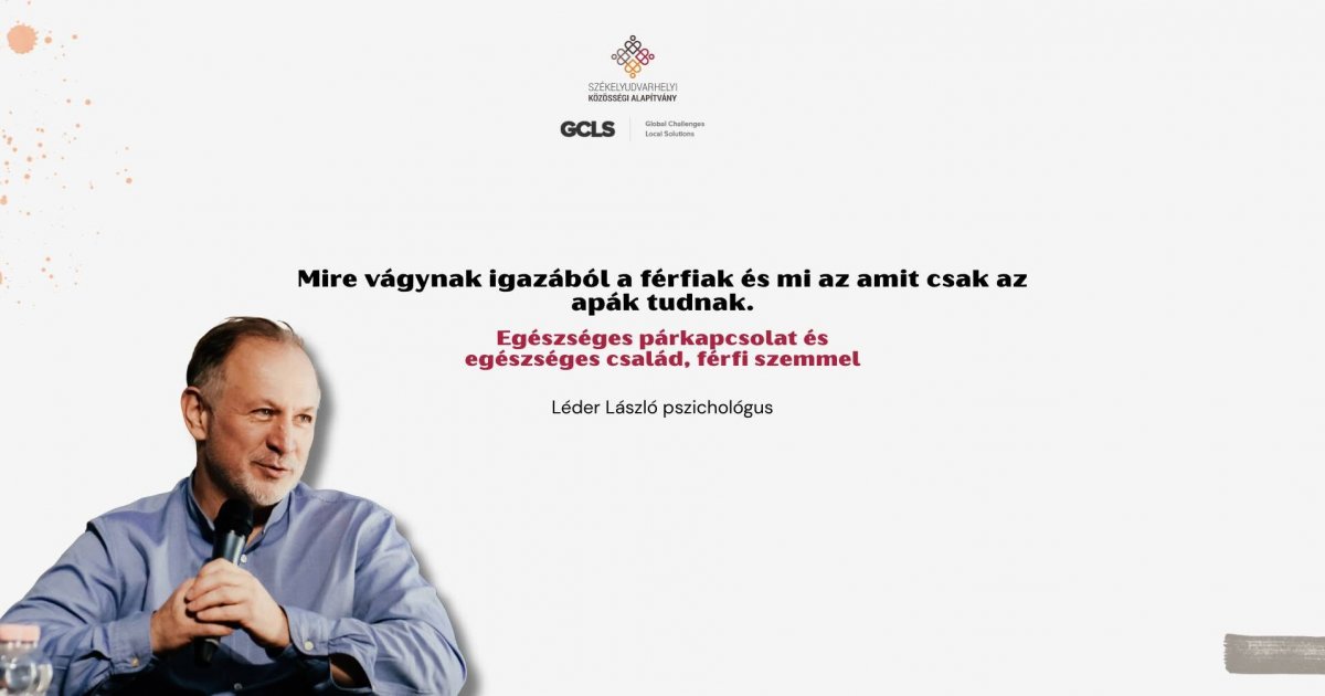 Léder László pszichológus előadása
