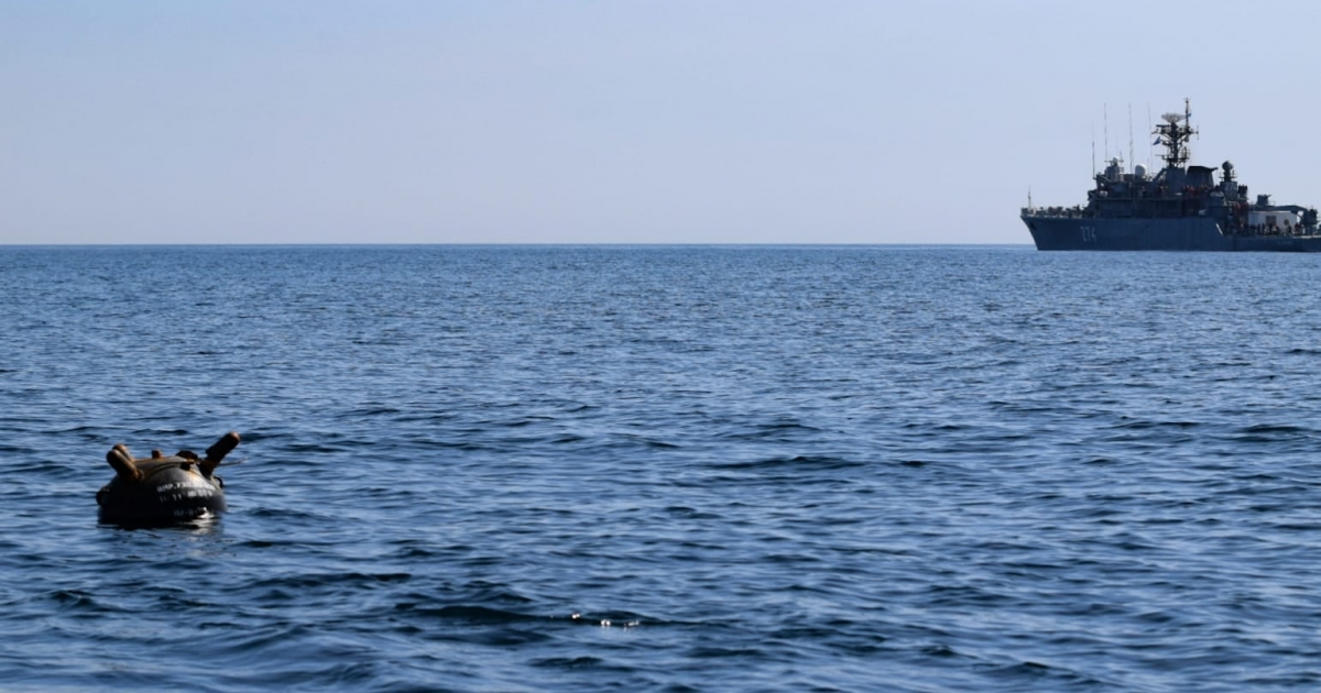 Szakértők: az oroszok engedték el a Fekete-tengeren sodródó ukrán aknákat