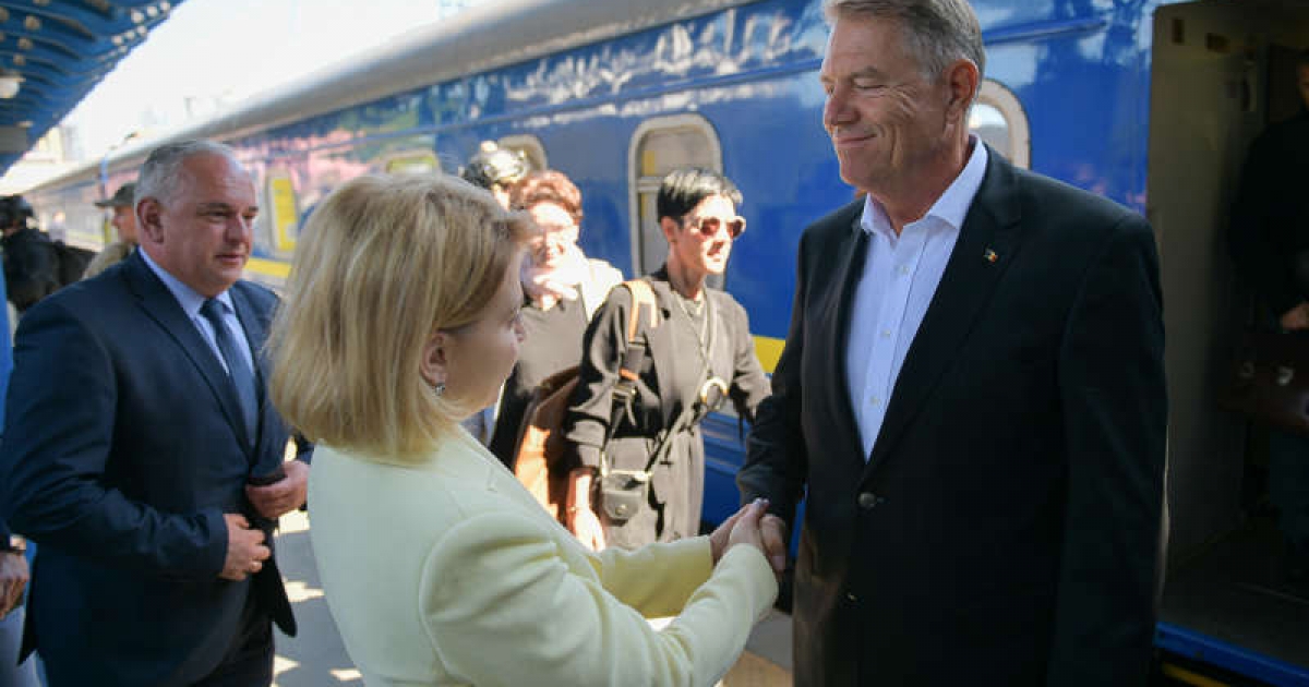 FRISSÍTVE! Vonattal érkezett Kijevbe Johannis