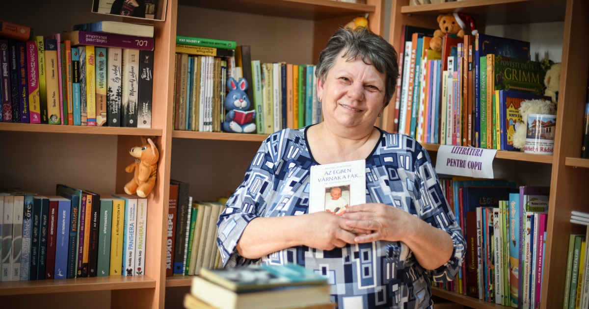 Kádár Margit – mindenkinek segít Parajdon