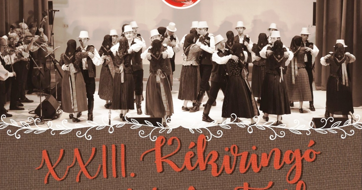 XXIII. Kékiringó Néptáncfesztivál