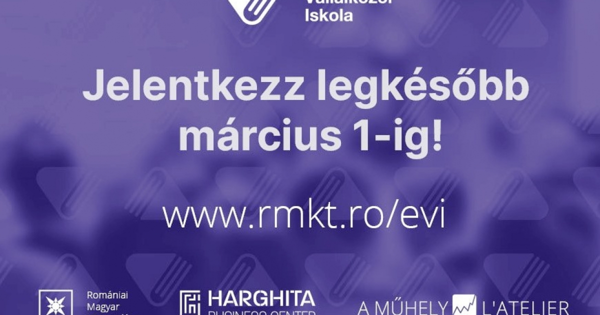 Kifogások helyett lehetőségek! – Második alkalommal szerveznek képzéssorozatot fiatal cégvezetőknek