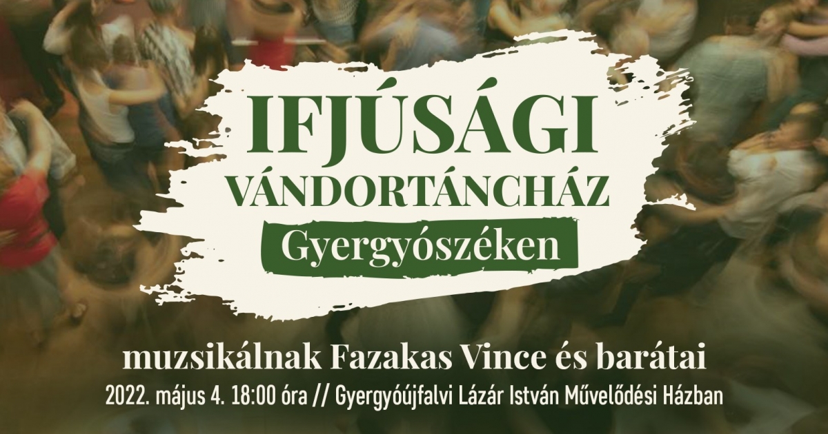 Ifjúsági vándortáncház Gyergyóújfaluban