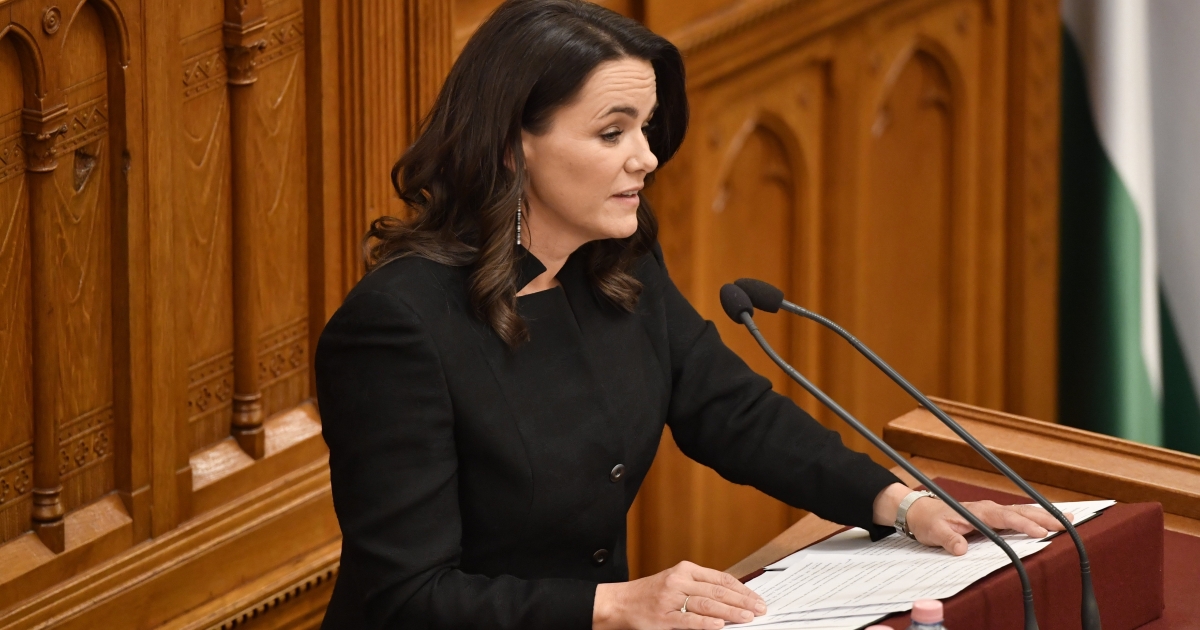 Megválasztotta köztársasági elnökké Novák Katalint a magyar parlament