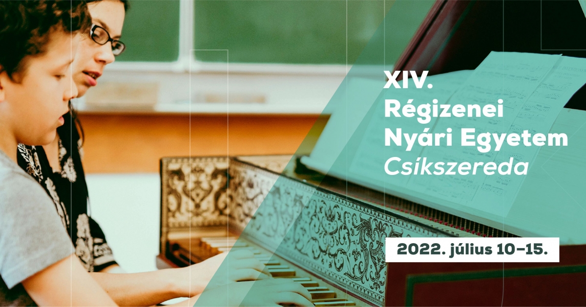 Jelentkezz a XIV. Régizenei Nyári Egyetemre!
